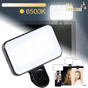 3 Modes Rechargeable Led Selfie Ring Light With Phone Clip High Quality Beads USB Powered For Tablets Laptops