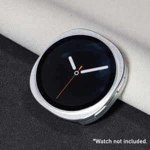 Luxry Metal Aluminum Case for Samsung Galaxy Watch 8 40mm Anti-Scratch Cover for Galaxy Watch 8 44MM Hard Frame Protector
