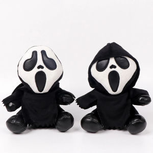 New Ghostface Plush Toy Death Figure Halloween Doll Grimace Halloween Doll Company Holiday Gifts Childrens Doll Halloween Gifts