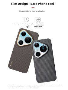 pinkson | Ultra-thin Full-coverage Matte Hard Case for Huawei Phone Magnetic and Stylish