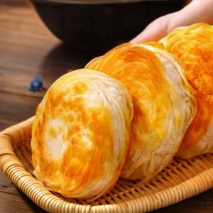 YIFANGYOUTA | Authentic Shaanxi Tongguan Roujiamo Bun Raw Dough for Children Breakfast Half Finished Product Easy to Bake Quick Convenient Meal Prep