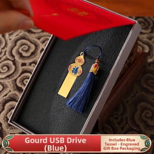 PINZHUOHAOLI | Lion Dance Design Bronze High Speed Large Capacity USB Drive