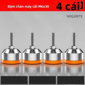 Chân Đế Điều Chỉnh Độ Cao Chịu Lực Cao Bằng Thép Không Gỉ Hình Tròn Dùng Cho Đồ Nội Thất Và Thiết Bị Cơ Khí