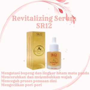 Revitalizing Serum Sr 12 Untuk Bopeng Bekas Jerawat Dan Bekas Cacar Bpom