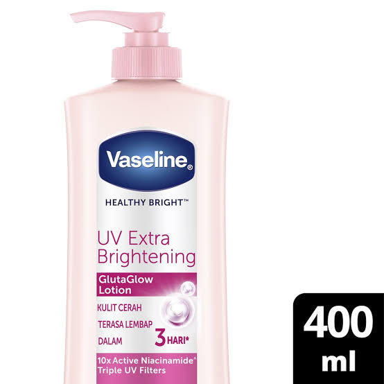 Vaseline Healthy Bright Hand Body Lotion Uv Lightening 400 Ml