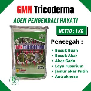 Fungisida Hayati TRICHODERMA 1 kg untuk layu fusarium dan layu karena jamur Pupuk trikoderma hayati