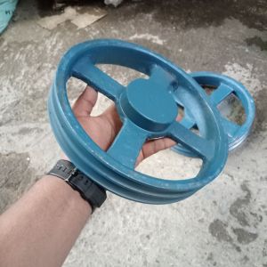 PULLY BESI B2 x 10" inchi as 25mm 1" inchi 32mm 38mm buntu