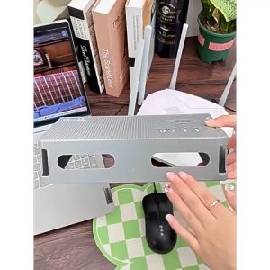 [HCM] Kệ đựng wifi treo tường Kệ wifi đặt modem đầu kỹ thuật số ổ cắm điện chất liệu nhựa ABS -Cozy520