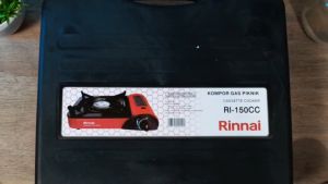Kompor Portable Kompor Camping Rinnai RI 150 CC + Q2 ROUND GRILL