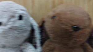 DREAMTOYS96 Boneka An Floopy Jellycat Rassel Boneka Rabbit Telinga Kotak Kotak Size M