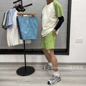 Quần Short Nam Mùa Hè Thường Ngày Chống Thấm Nước Co Giãn Cạp Chun Họa Tiết Dopamine Màu Sắc Nhẹ Nhàng Cho Cặp Đôi