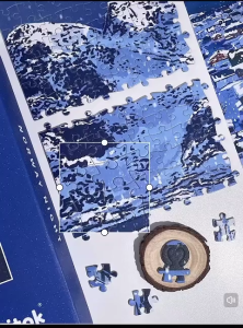 [ReadyStock-Birthday Gift] Comitok Jigsaw Puzzle 1000PCS (70X50CM) -STARRY SKY FILM (GLITTER) Series