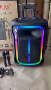ตู้ลำโพงเอนกประสงค์ ML-920 ลำโพงบลูทูธ 15นิ้ว ลำโพงล้อลาก ช่วยสอน วัตต์ 6500W PMPO