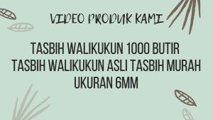Tasbih Kayu Walikukun Warna Coklat Isi 1000 Butir Tasbih Walikukun Asli Tasbih Murah Ukuran 6mm & lainnya Model Benang Rumbai