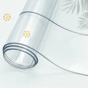 Transparent Waterproof Anti-Oil Heat-Resistant Tablecloth