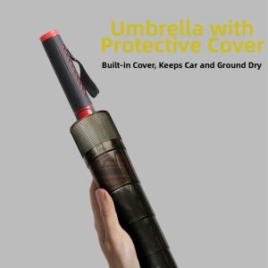 Waterproof Easy-to-Store Reinforced Large Double-Person Long Handle Umbrella