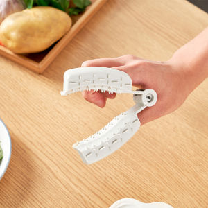 Japanese Style Kitchen Vegetable Cutter Hand Protector Rice Wood Clamp on Grip Sharpener Food Grinding Hand Safety Tool