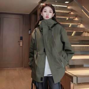 Áo Khoác Gió Nam Nữ 2 Lớp. Vải Gió Tráng Bạc Chống Nước Cản Gió