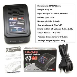 Easy 2S 3S Universal Entry-level Lithium Balance Charger 1A
