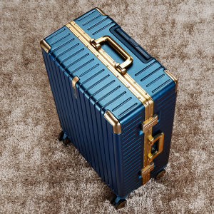 MANLVSHI | Golden Lightweight Luggage 20 inch