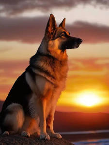 Huacan Diamond Mosaic Dog Animal Sunset Landscape Full Round Square DIY Diamond Painting Arts Home Bedroom Wall Artwork