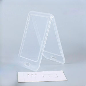Plastic Transparent Color ID Card Case ID Holder Plastic DOUBLE FACE ID CASE