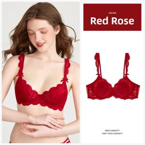 Miss Curiosity | Red Bra Set Slimming Design