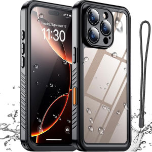 Built-in Screen Protector & Camera Protector IP68 Underwater Phone Case Full Body Military Dropproof Shockproof Waterproof Case for iPhone 17 Pro maxAir16 Pro Max16E15 Plus14 Pro1312