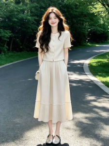 NIUVIES | White Elegant Summer Dress Long