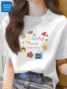 Jeanswest | New Fashion Loose Big Size Short Sleeve T-shirt