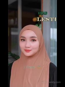 Hijab Bergo Lesti Marwah Non Pet Husna Sugih Jaya Dewasa Kekinial Viral  by Bilqeez Store