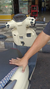 ท่อผ่าโพเดียมวัน Honda GIORNO 125 ผ่าหมก มอก./2ระบบปรับเสียงได้ ตรงรุ่นมีรูเซนเซอร์ ท่อจีออโน่ Podium One