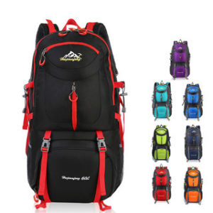 Large Capacity Outdoor Camping Travel Sports Backpack Mens Double Shoulder Bag Multi-Functional Hiking Bag with Computer Pocket