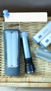 Senter LED Super Terang Dutron Emergency Rechargeable Cas SNI Garansi Lampu Senter Led Viral