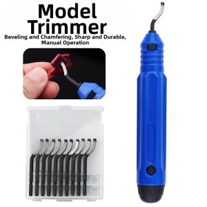 DUOCAIHANI | Edge Trimming and Deburring Tool for Figurines and 3D Models Removable Blades