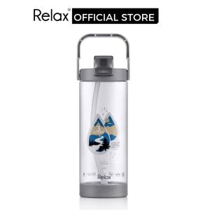 1800ML RELAX TRITAN WATER BOTTLE WITH STRAW