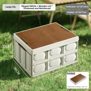 PAKCHOICE | Portable Foldable Organizing Box Table Outdoor and Vehicle Storage Box
