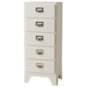 NANGUAHEZI | Dopamine Retro Waterproof Narrow Storage Drawer Cabinet