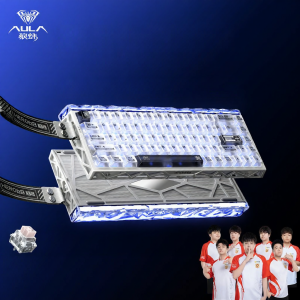 AULA-MOJING | Magnetic Switch Transparent Mechanical Wireless Gaming Keyboard