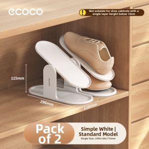 ecoco | Adjustable and Space Saving Shoe Rack