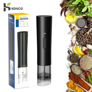 Konco có thể sạc qua USB dụng cụ xay hạt tiêu S Máy xay tiêu điện Lọ Muối dụng cụ xay hạt tiêu Máy Xay Nghiền Dụng cụ nghiền và xay