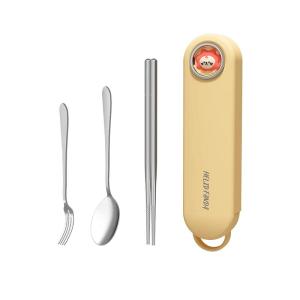 WODEBAIHUI | 316 Stainless Steel 304 Steel Portable Children Cutlery Set For Elementary Students