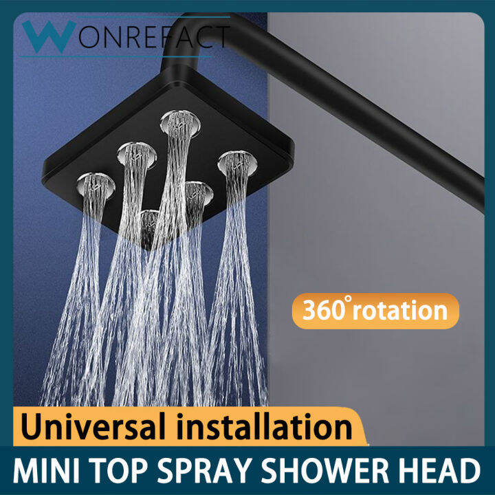 High Water Pressure Shower Head Water Flow Mini Shower Head Bathroom ...