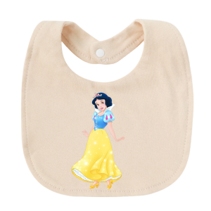 Disney | Cartoon baby cotton bib wiping cloth double-sided spitguard feeding scarf for newborns saliva towel childrens (boy/girl) newbor