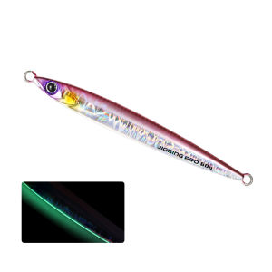 Mồi Câu Jigging PRO Slide Stick Metal Jig 40g 60g Chìm Nhanh Câu Cá Biển Mặn Câu Jigging Bờ Biển Mồi Giả Có Tính Năng Phát Sáng