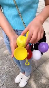 Raincoat ball/Disposable raincoat portable ranicoat