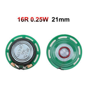 JCD 2PCS 8 Ohm 0.25W 0.5W 16/32Ohm Horn Loudspeaker 8R 16R 32R 20mm 21mm 23mm 27mm 29mm 36mm 40mm Diameter Loud Speaker