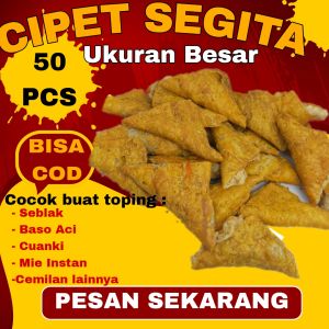 CUANKI CIPET UKURAN BESAR ISI 50 PCS