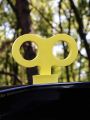 Car Roof Decorative External Ornaments Cute Rabbit Cat Ears Tree Seedling Small Car Modification Personalized Decoration Supplies. 
