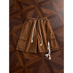 ZHUOCAN | Multi-Pocket Street Style Comfortable Short Pants